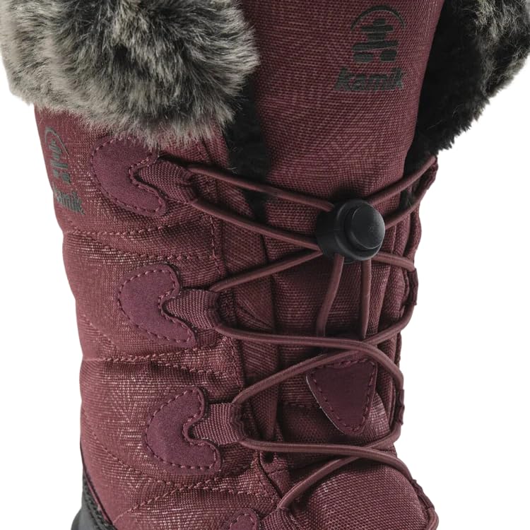 Kamik Momentum 3 Schneestiefel für Damen, Burgunder, 39 EU