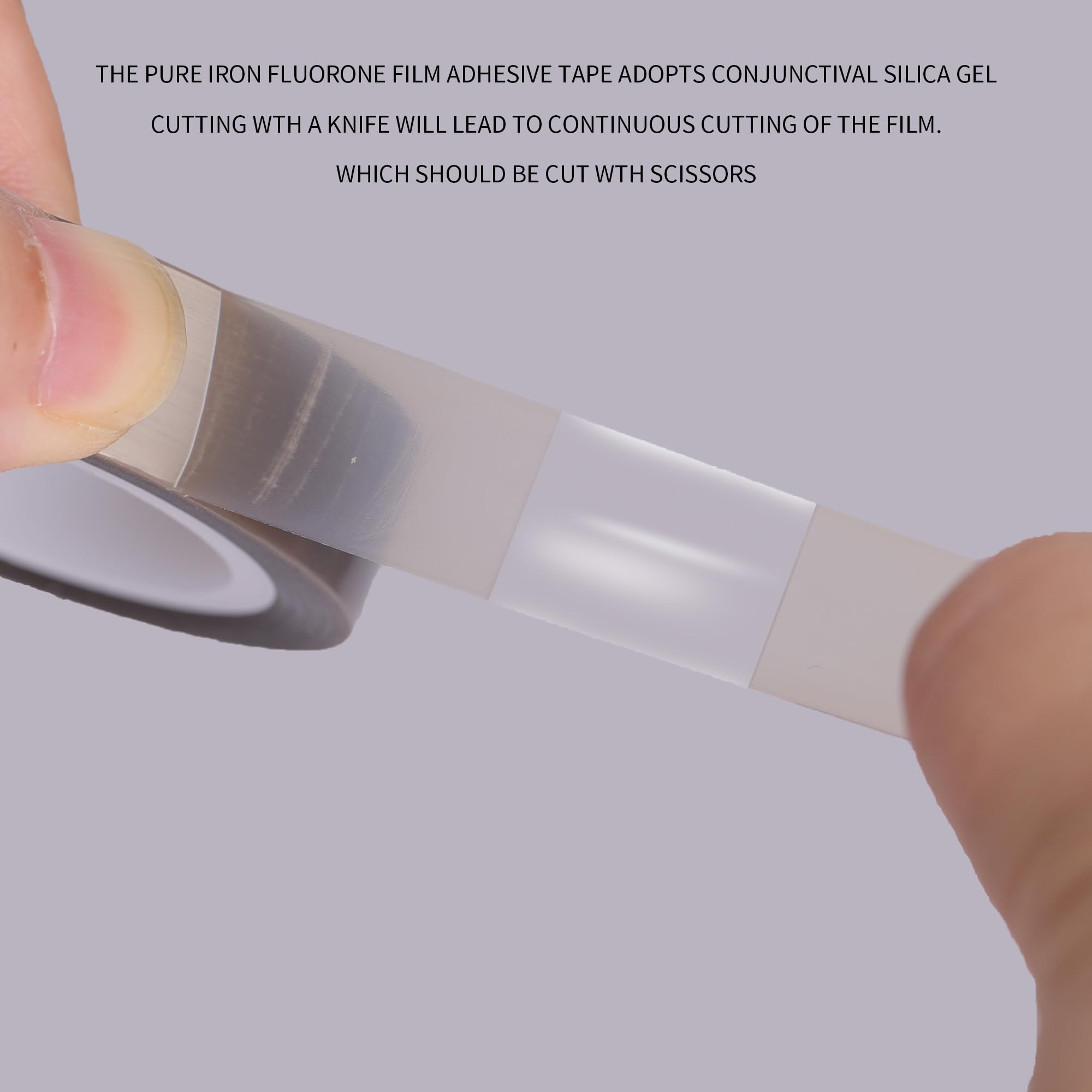 Reines PTFE-Band, PTFE-Folienband, Hochtemperaturband aus PTFE-Folie, hellbraun, verschiedene unterstützte Größen (Hellbraun, 50mmx10m x0,08mm)