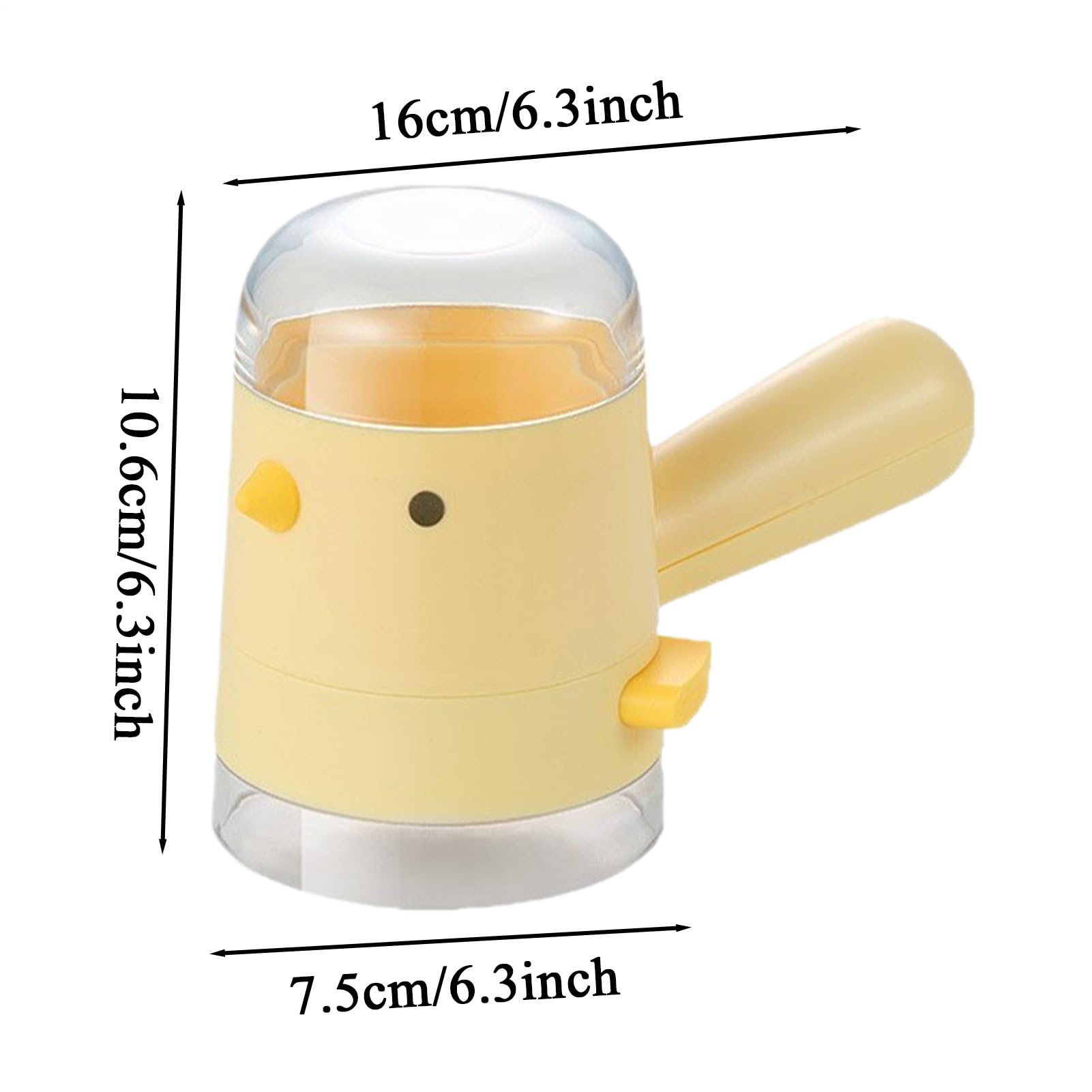 Salero - Pimentero Dosificador - Recipiente Hermético Multiusos para Sal con Asa para Barbacoa, Hornear, Cocina Casera y de Restaurante