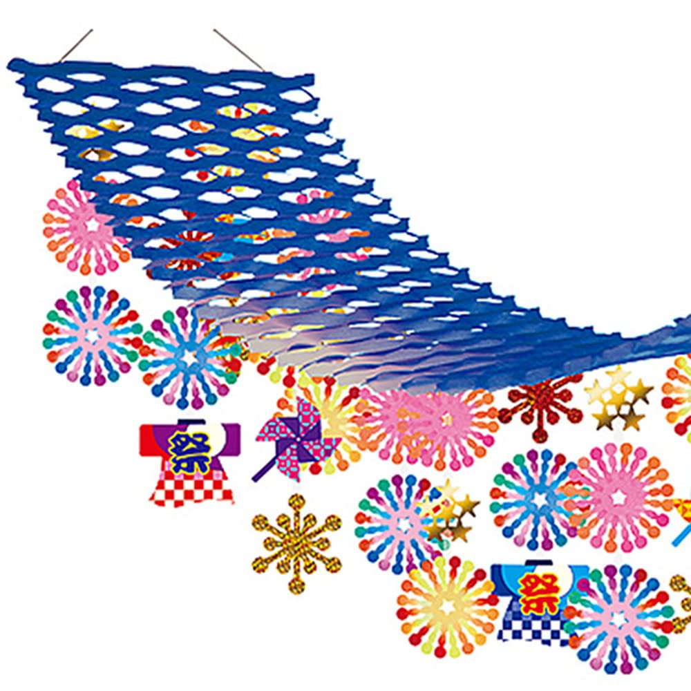 ♥C♡屋台付き夏飾り*お祭り*花火セット**☆♡夏飾り*他、色々夏*秋飾り*♡♥ 壁面飾り 夏 花火と一緒に楽しむ屋台セット☆の通販 by さき♩'s