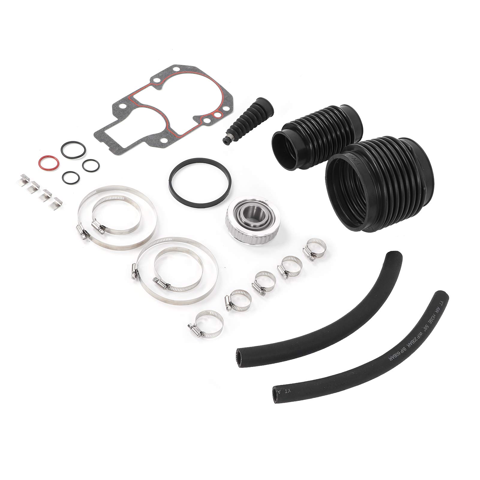 Kit di riparazione dello specchio di poppa del soffietto fuoribordo 30-803097T1 Kit di soffietto dello specchio di poppa Kit di ricambio per accessori marini per Mercruiser Alpha One Gen 1 1977-1990