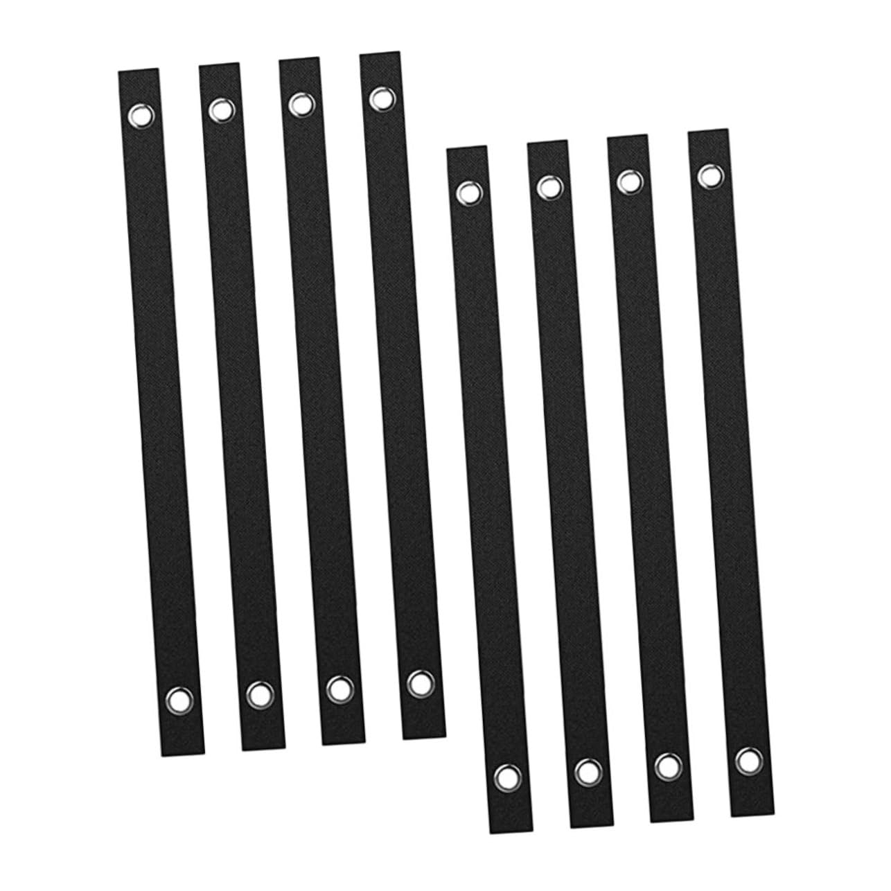 Sosoport 4sets Tree Support Straps Plant Clips for Support Grommets Straps Flexible Durable Tree Strapping Belts 8pcs*4