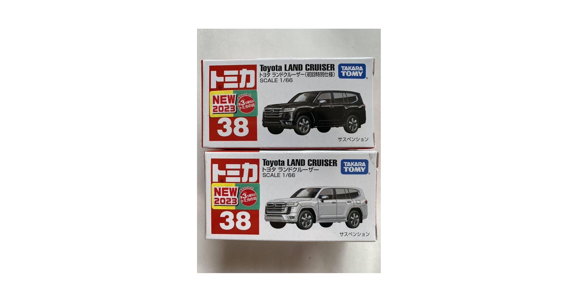 TOMICA　トミカ　トヨタ　ランドクルーザー　白/黒色　ブリスターパック TOMICA トミカ トヨタ ランドクルーザー 白/黒色 ブリスター