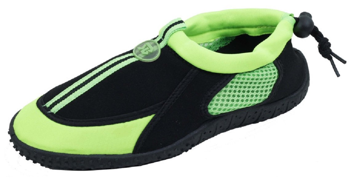 starbayWomens Athletic Water Shoes Aqua Sock Green Size: 11