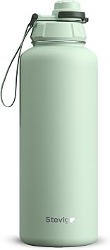 1 Hand Leak-Proof S zd rmaz  elik Termos 1500 ML Smoke Green ST-256