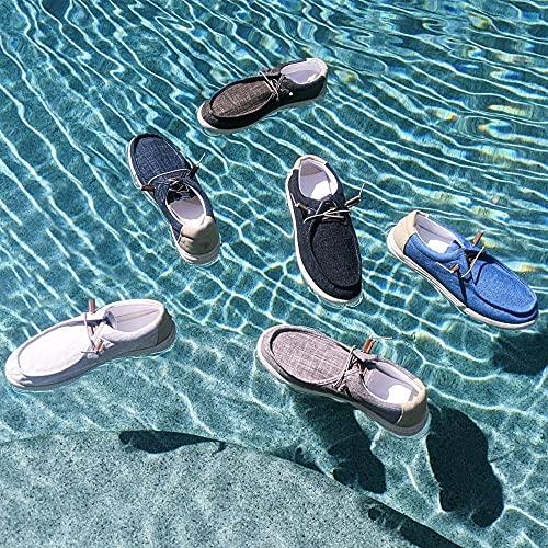 Alpine Swiss Flynn Mens Boat Shoes | Lightweight Slip-On Loafers | Moc Toe Sailing Deck Shoe | Breathable Water-Resistant Summer Footwear | Travel | Light Enough to Float2