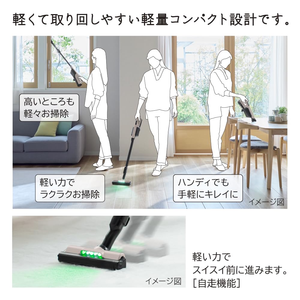 日立 かるパックスティッククリーナー PKV-BK3Pサムネイル4