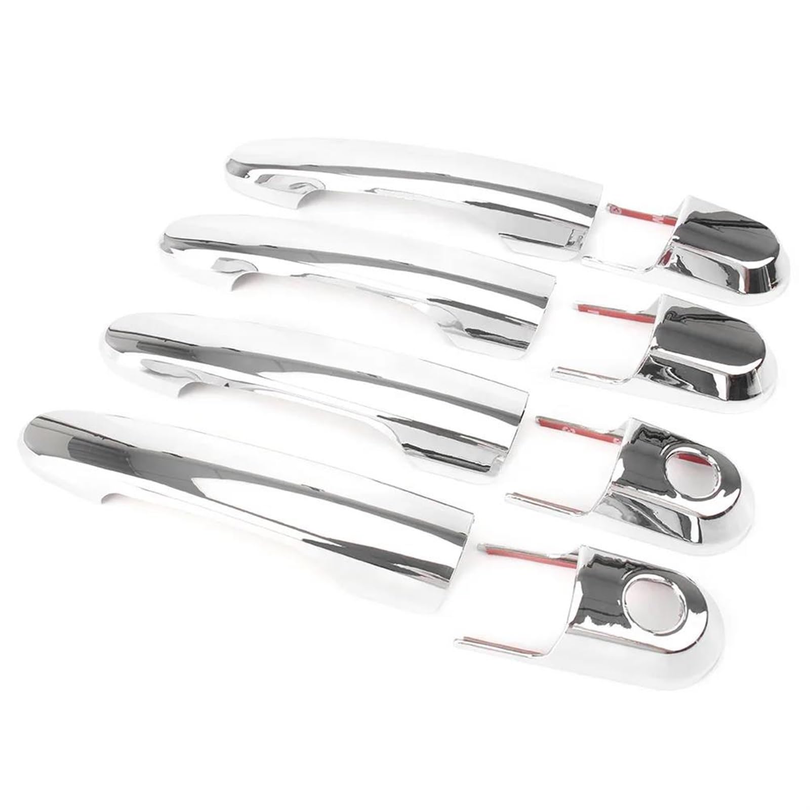 Cache serrure porte gauche finition chrome haut de gamme Accent - 8