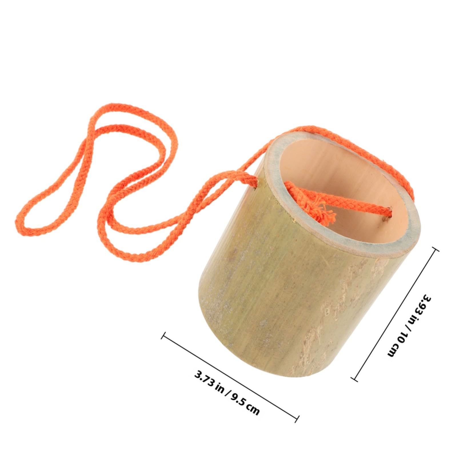 Zancos de Bambú para Entrenamiento Sensorial Tamaño Grande sin Imperfecciones, Juguete Interactivo para Niños y Adultos, Equipo de Equilibrio para Interiores y Color Aleatorio