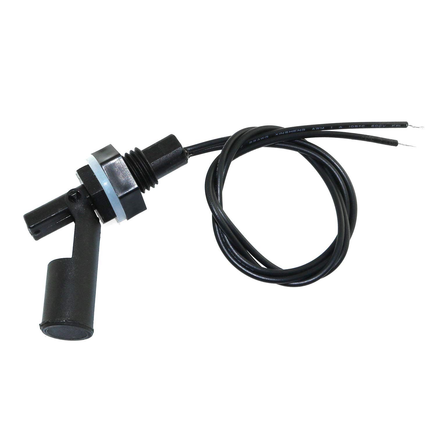 2pcs Water Level Sensor DC 110V Side Mount Horizontal Liquid Float Switch for Aquarium Tank