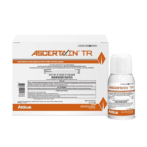 Miniatura 8 de Atticus Ascertain TR - Nebulizador de invernadero (lata de 2 onzas)  (Comparar con alcanzar)  Insecticidaacicida bifentrina de liberación total