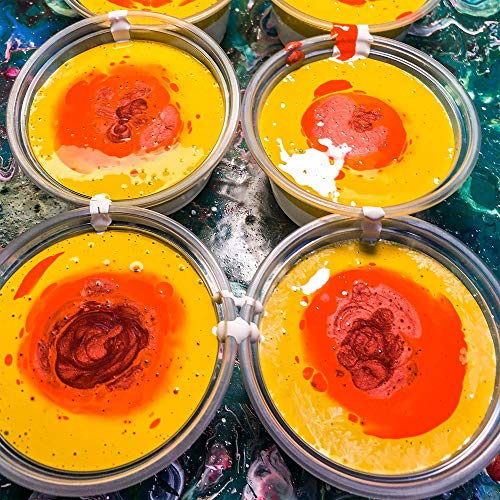 U.s. Art Supply Silicone Pouring Oil - 2-Ounce - 100% Silicone For Dramatic Cell Creation In Acrylic Paint #TOP3