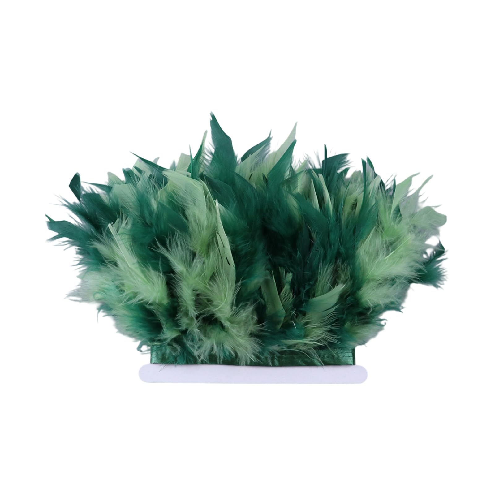 Sbshiouu J Two-Tone Flame 100Cm Natural Colorful Plumage For Craft, Costume & Party Decoration, Headpi Flexible Craft Quills