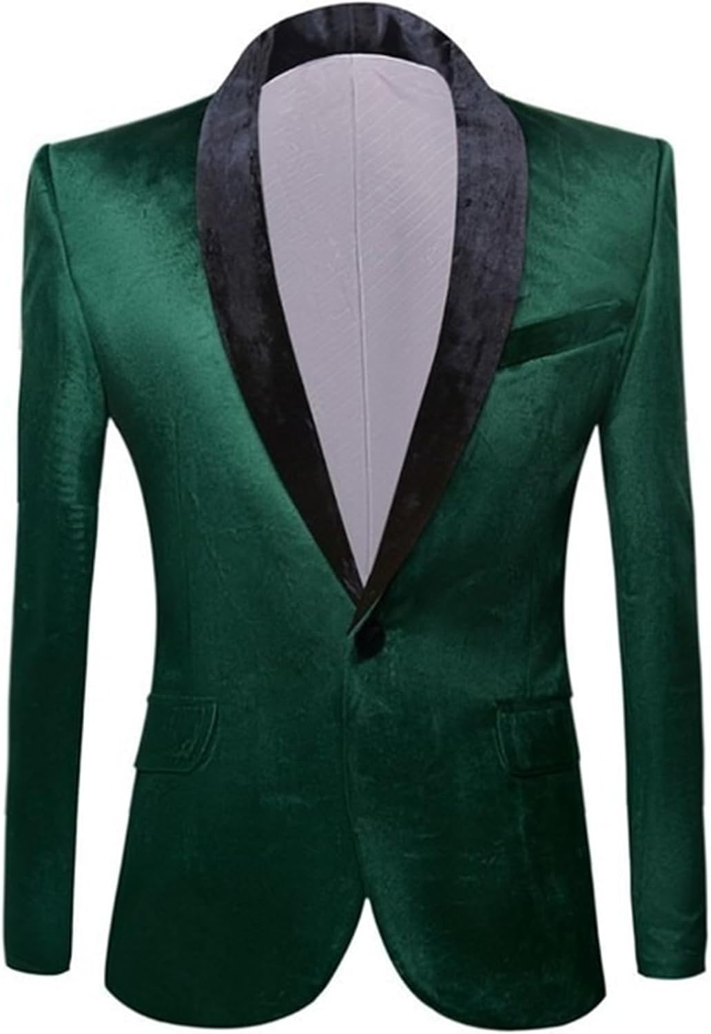 Men's Suit Blazer Wedding Slim Fit Party Bar Nightclub Jacket