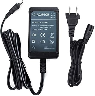 AC-L100 Camera AC Adapter Charger Kit Replace AC-L100 AC-L10 AC-L10A AC-L10B AC-L15 AC-L15A AC-L15B for Sony Cybershot DCR-TRV MVC-FD DSC-S30 DSC-F707 DSC-F717 DSC-F828