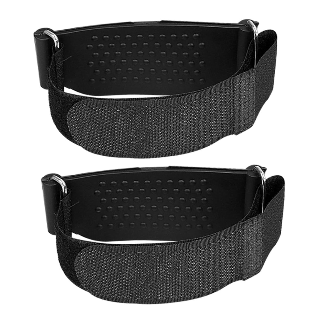 BESPORTBLE Copriscarpe Per Ramponi Impugnature Pinze Pesca Sul Ghiaccio Tacchetti Per Scarpe Pinza Nevicare Dito Del Piede Catene Da Neve Congelare Racchette Da Neve Stivali Black