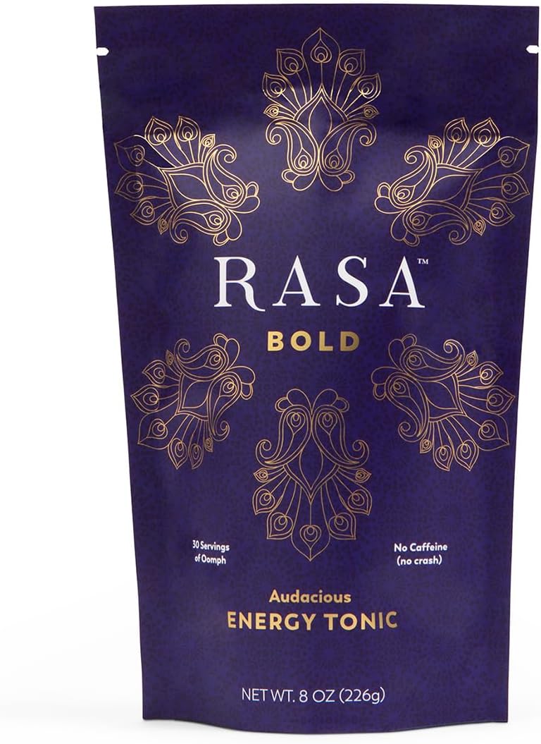 Bold – Adaptogenic Mushroom Coffee Alternative | Vegan, Keto, Whole 30, Ayurveda Wellness Tonic with Lion's Mane, Rhodiola, +Cordyceps (8 oz / 30 Servings)