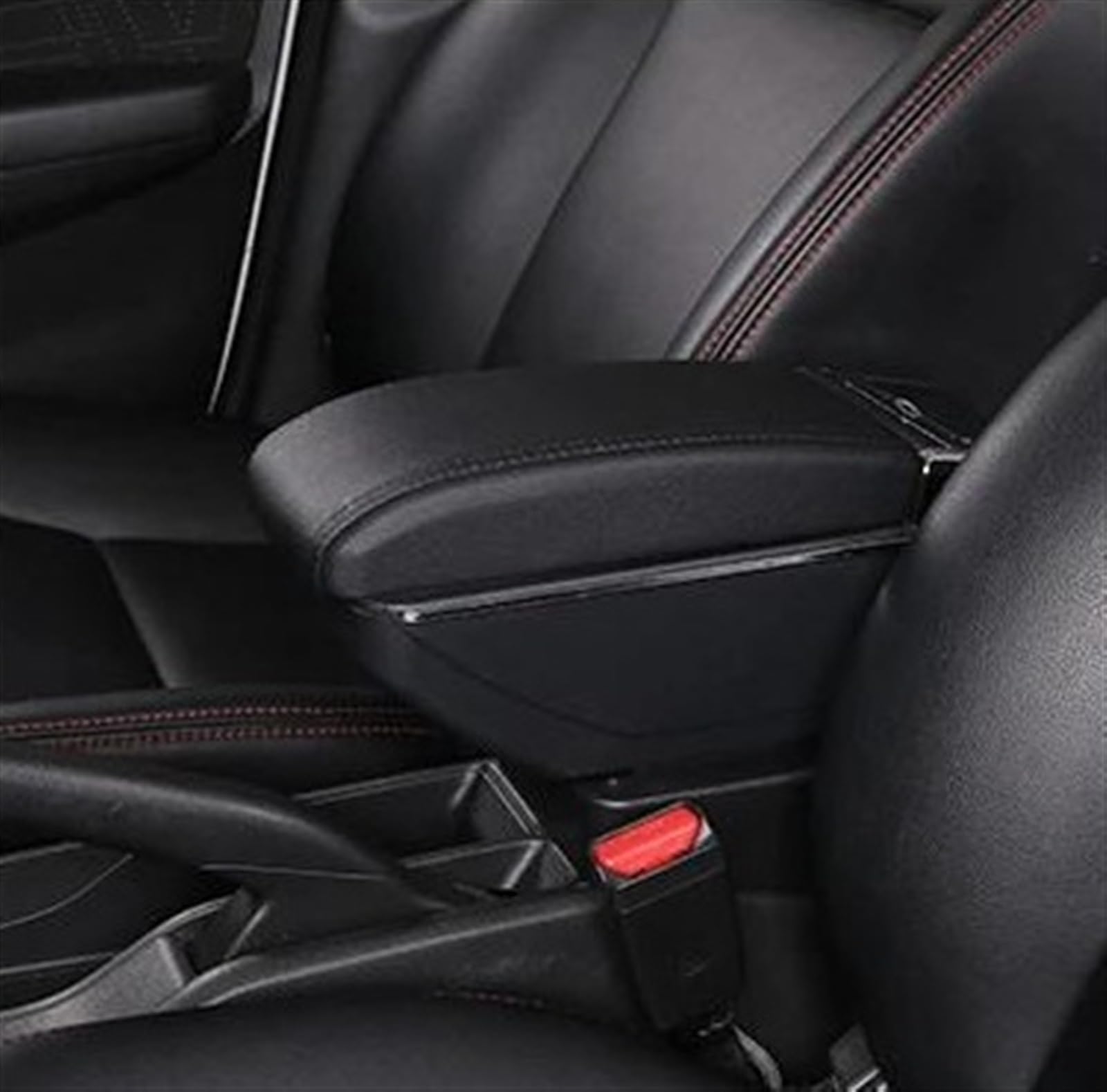 NOHEEU Car Modification Interior Accessories Seat Armrest Box Storage For Yaris GR For Elegant 2020-2023(B Styke All Black)