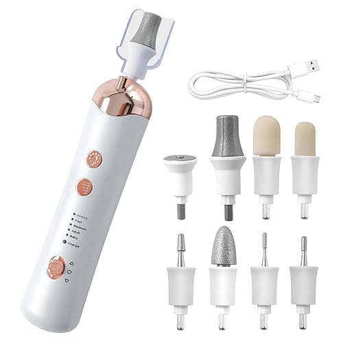 Taladro eléctrico de uñas, lima eléctrica, kit de lima de uñas para principiantes, uñas de gel acrílico, manicura, pedicura, herramienta de pulido