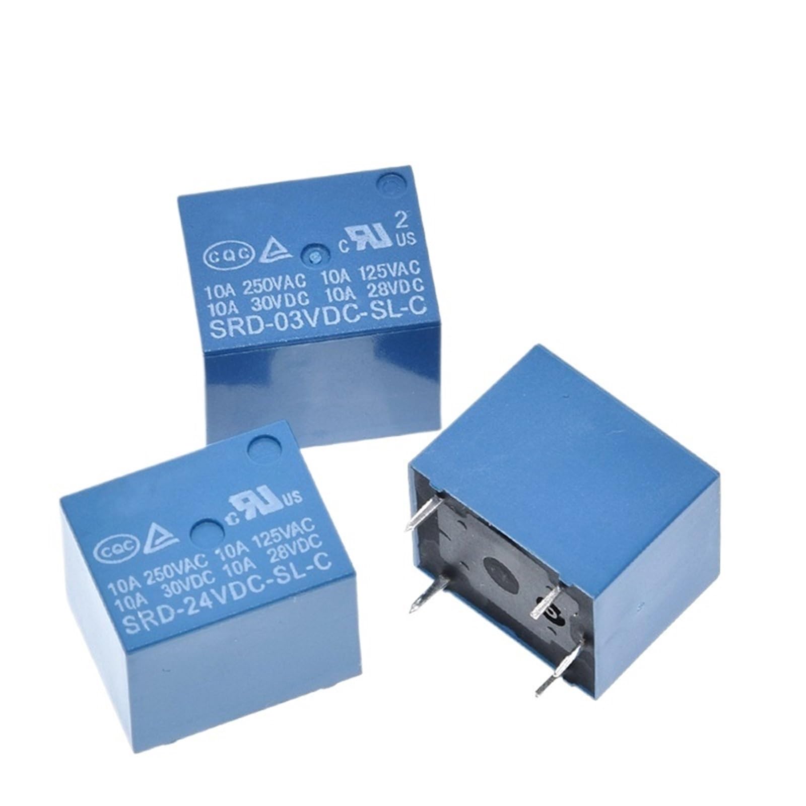 Relais SRD domotique et automatisme 48VDC 10A commutation circuit imprimé