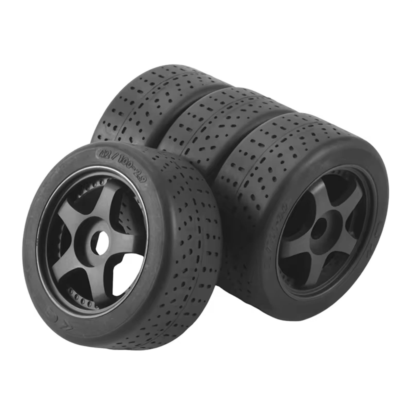 RC Pneumatici Pezzi Per Arrma 1/7 Per Infrazione Per Crimine Per Limitless RC Auto Parti Di Aggiornamento 4 Pezzi 100X42mm 5 Razze Pneumatico 17 Millimetri Ruota Esagonale