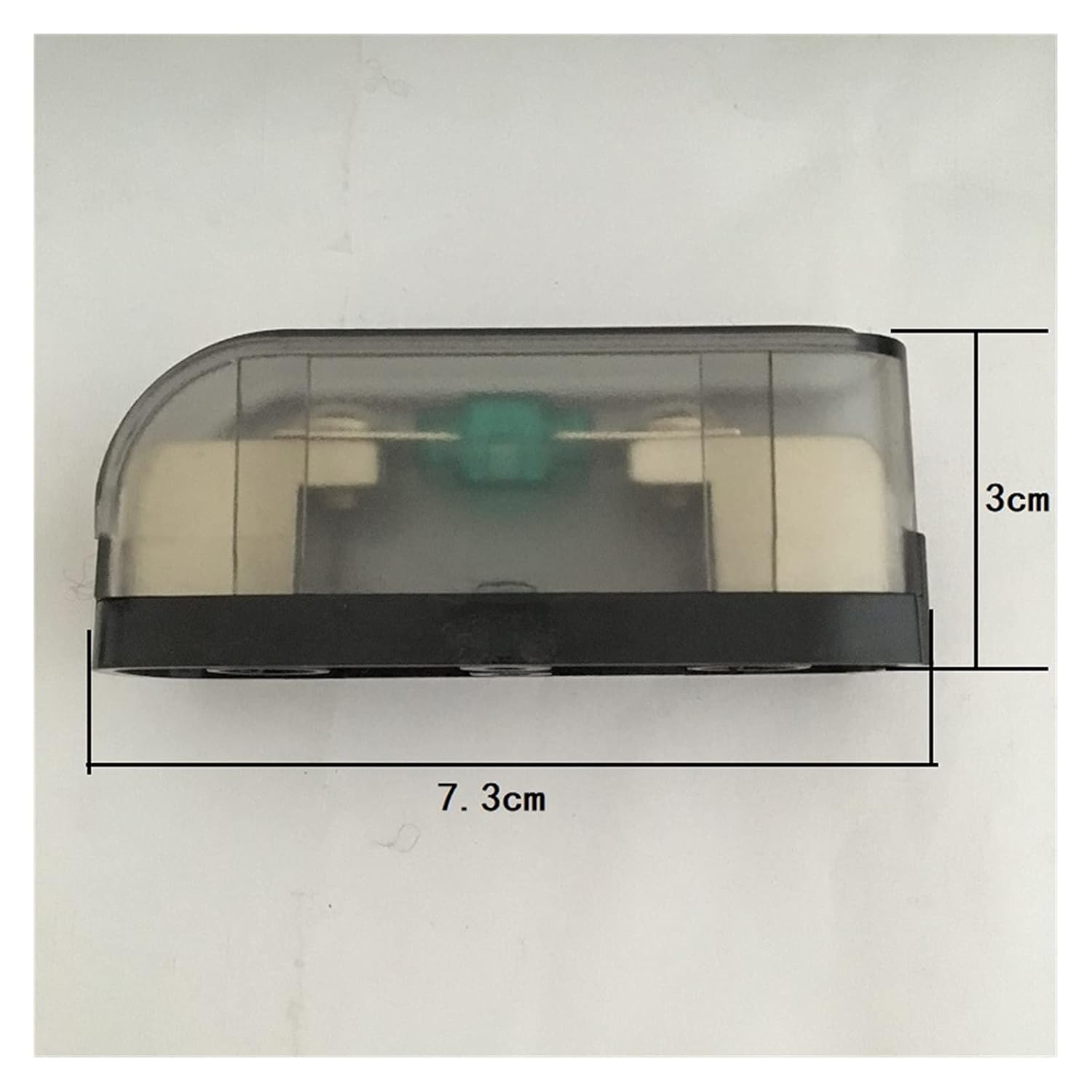 Car Audio Bolt-on Fuse Auto Mini ANL AFS Car Fuse Holder Block with 2pcs Fuses (Color : 1 Holder 2x20A Fuse)