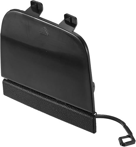 ACROPIX Tapa de gancho de remolque para parachoques delantero para Mercedes-Benz GLA 45 AMG 2018-2020 NO.A1568854200 - Paquete de 1 negro