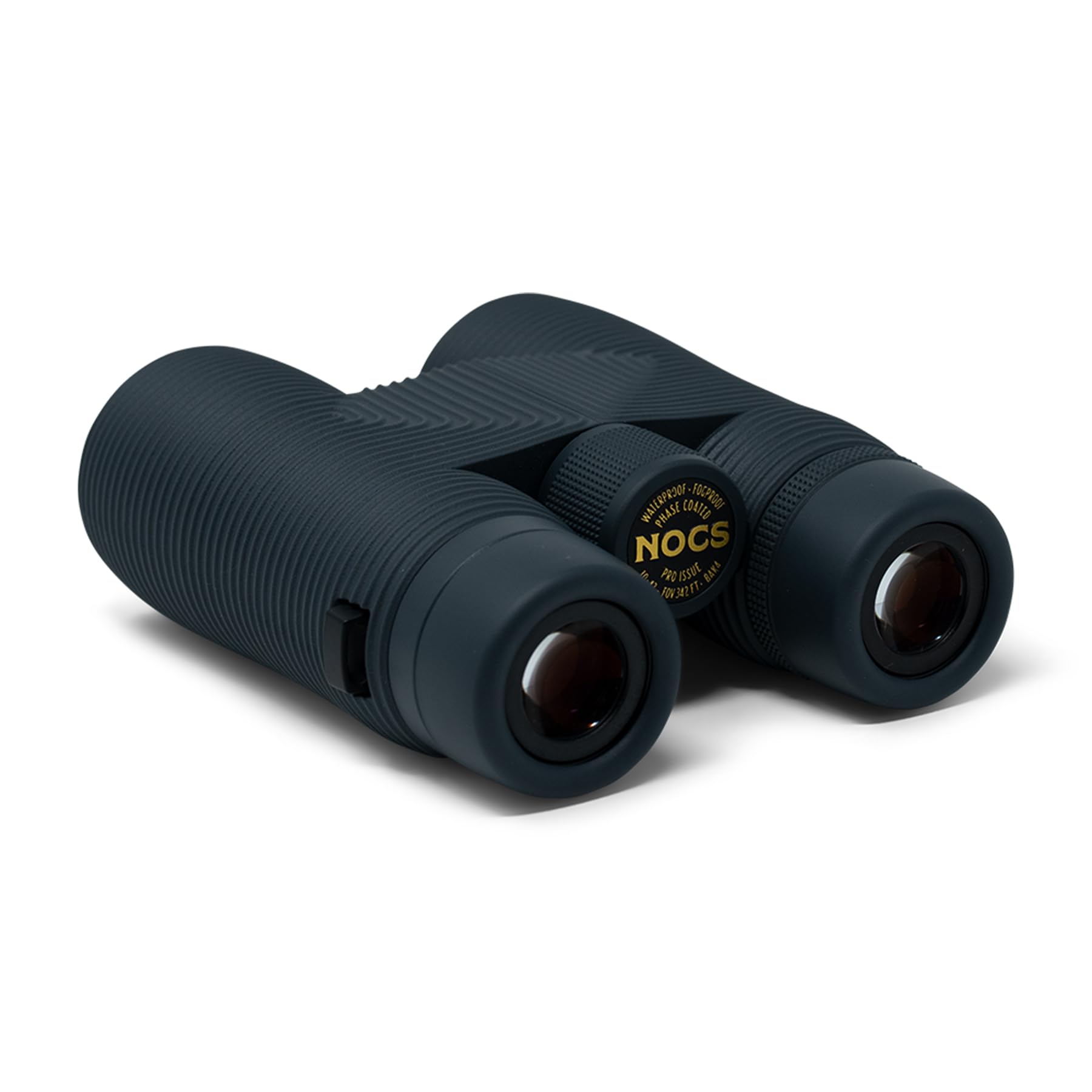 Nocs Provisions Pro Issue 10x42 Compact Fogproof Waterproof Binoculars for Adults & Kids, 10X Magnification, Wide View Multi-Coated Lenses for Bird Watching, Hunting & Stargazing - Talus Gray