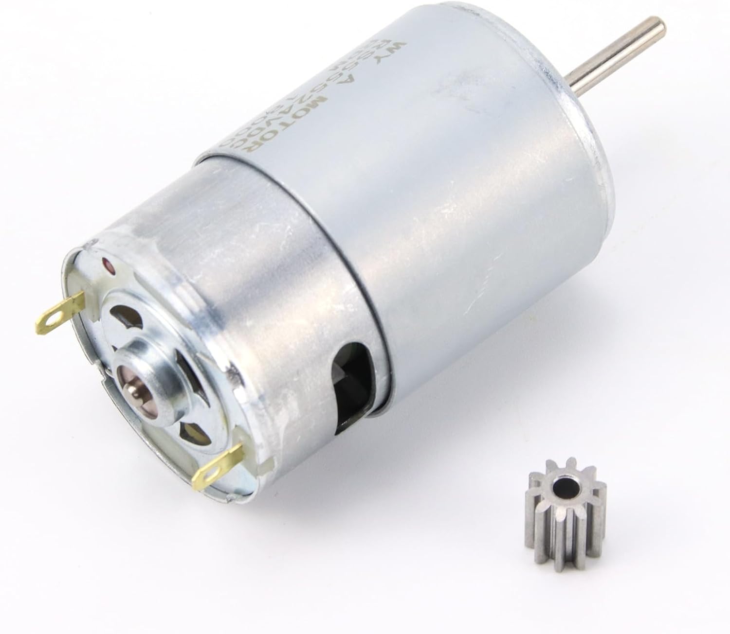 18000/20000 RPM Metal DL 555-C 24V 200W Motors for Children Electric Car DL 555-C 24V High Speed High Power 9/10T (Color : 555 24V 20000 9T, Size : 1)