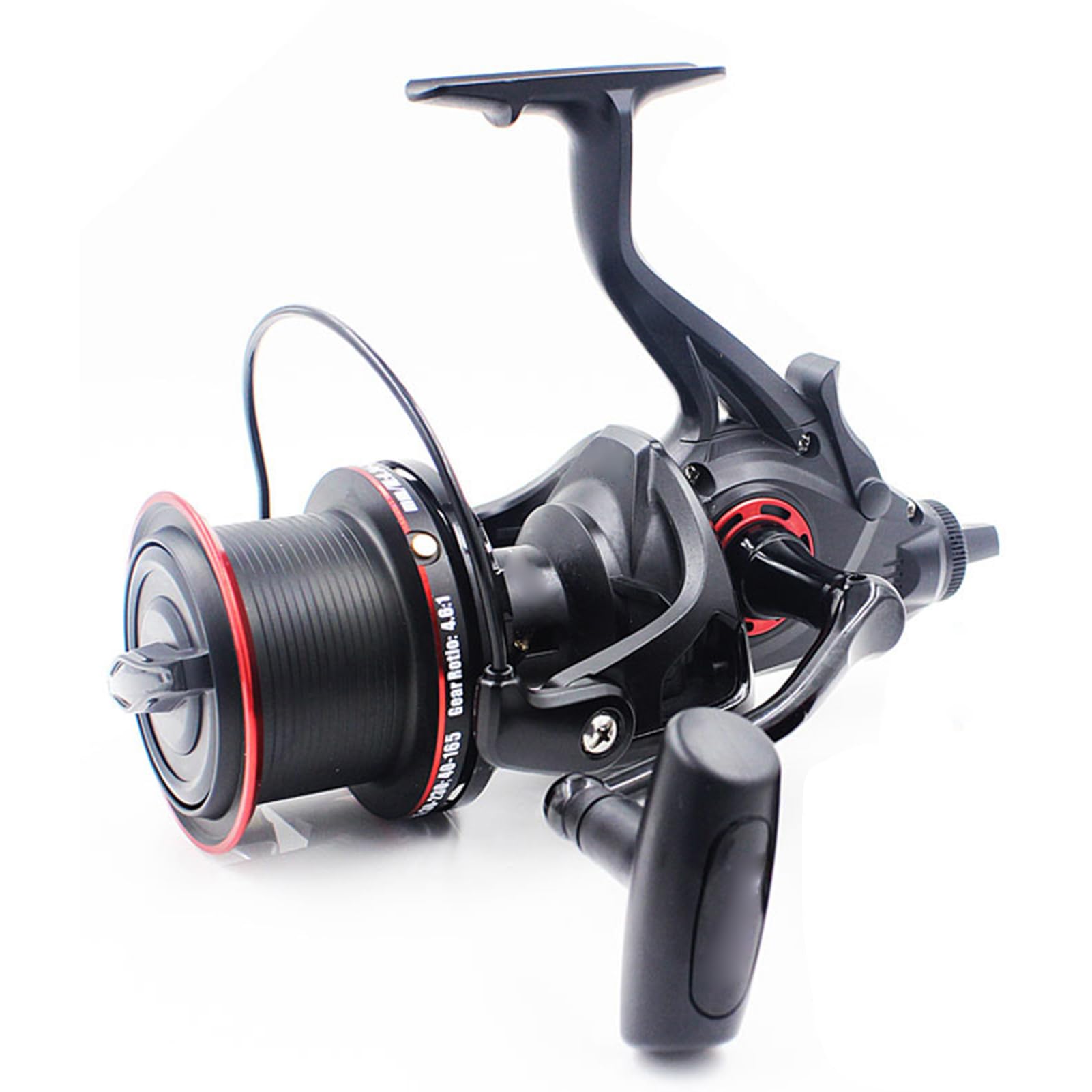 CHICIRIS Mulinello da Baitcasting a Doppia Bobina 9000 + 8000, Mulinello da Pesca a Lancio Lungo con Bobina in Metallo Frizione Anteriore Posteriore per la Pesca Alla Carpa