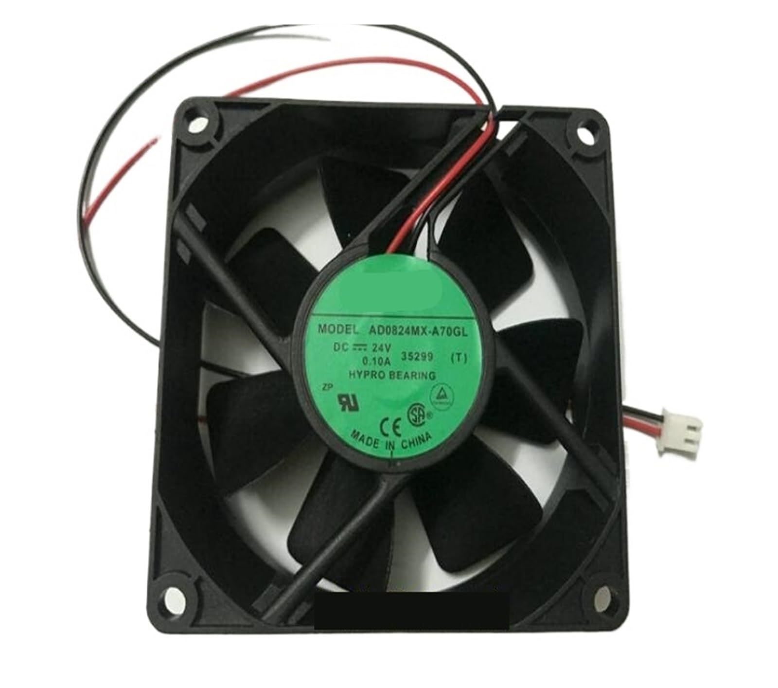 TYHUJKKL 8cm 8025 24V 0.10A AD0824MX-A70GL two-wire cooling fan