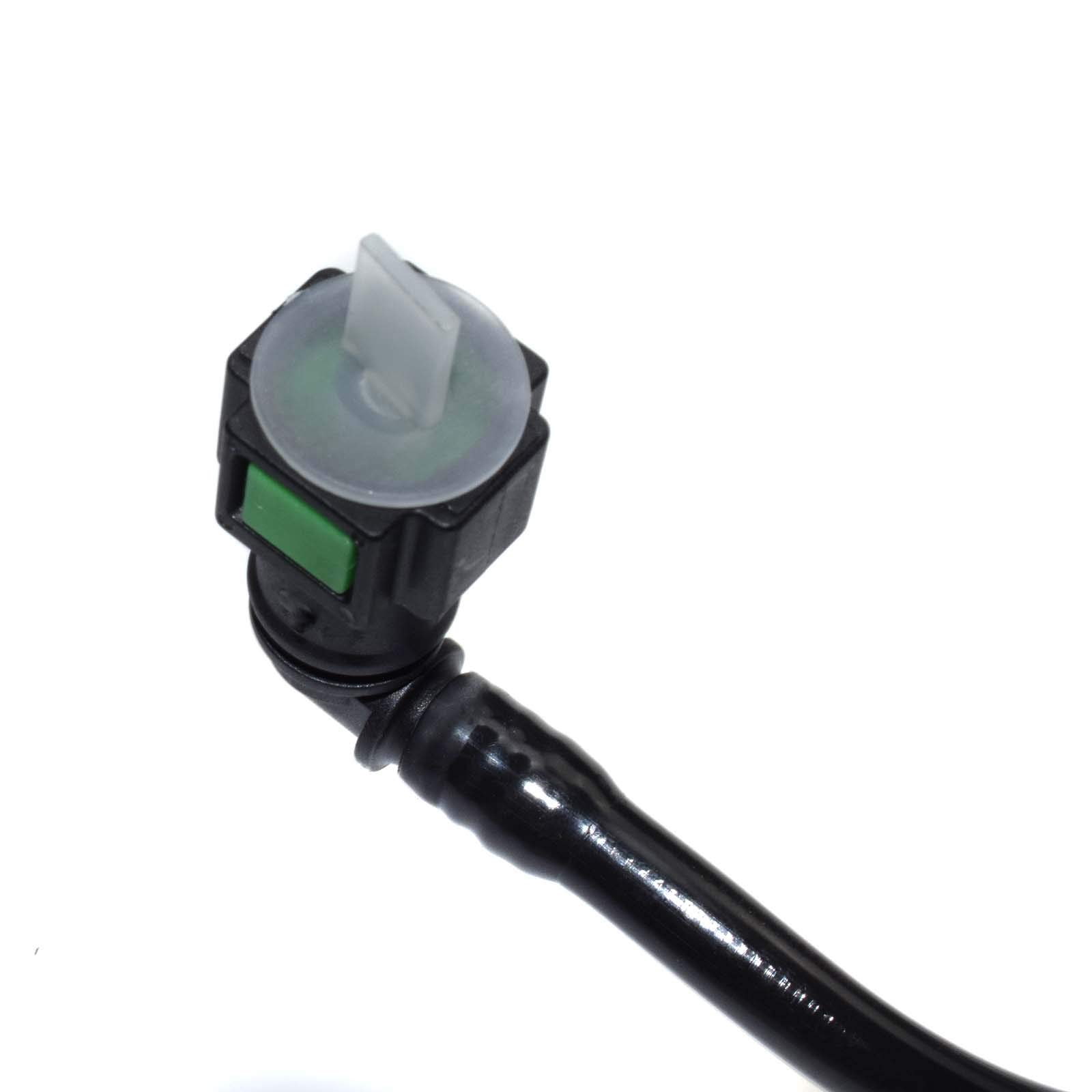 eGang Auto Nuevo Tubo de Retorno de inyector de Combustible AP02 + Clips 1574.L4 1473393 1383595 6C1Q9K022AG, 9660645280,1574.L4,1574L4 para Citroen Jumper Autobus/Citroen Jumper Box 2006-