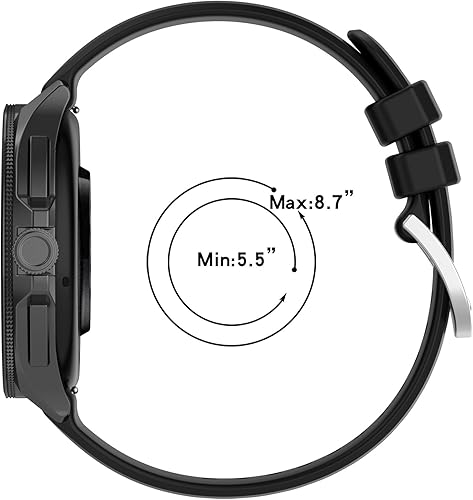 Miniatura 7 de Pulseras de repuesto compatibles con Huawei Watch 2 Pro, correa de muñeca ajustable de silicona suave de 0.866 pulgadas con accesorios de reloj de