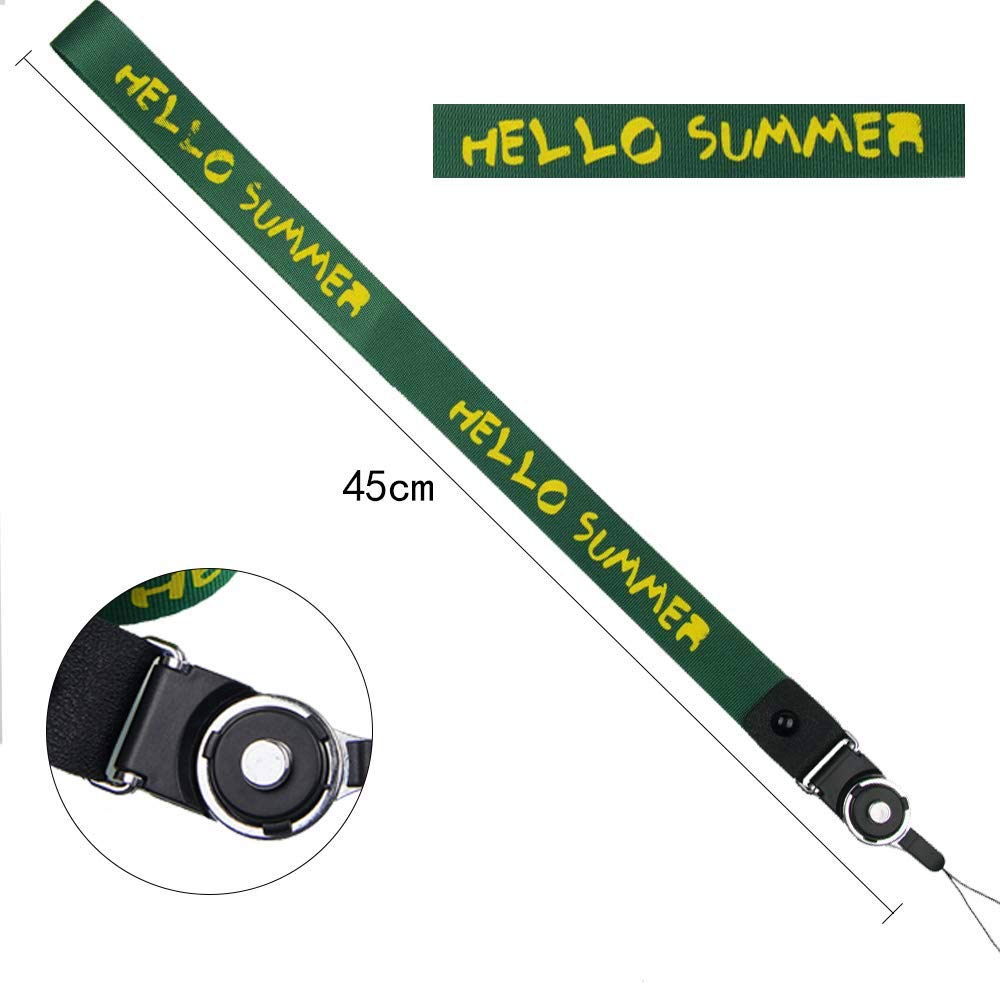 Lanière Cou Personnalisable | Porte-Badge & Clés | Polyester Doux | Fermoir Détachable