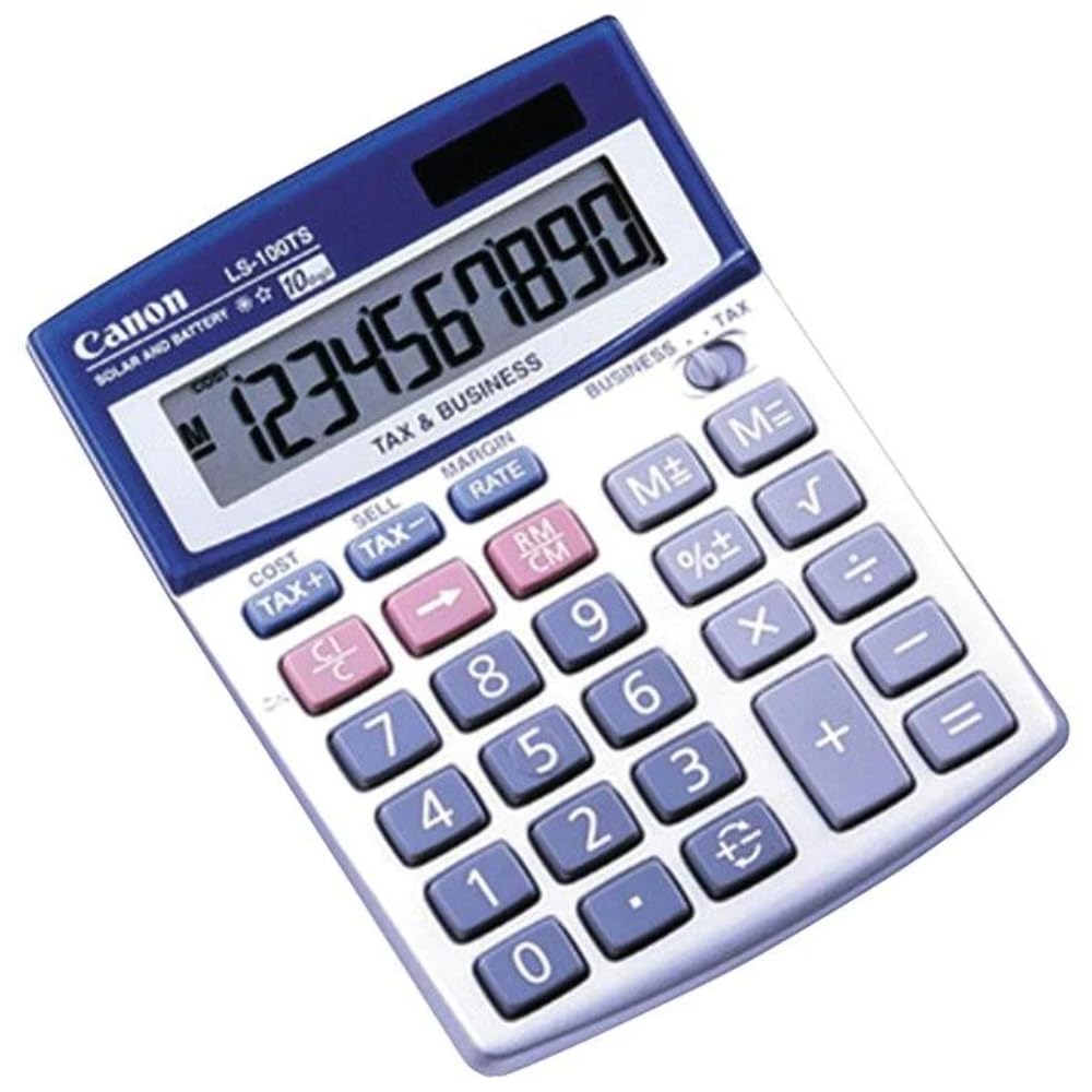 Office Products LS-100TS Business Calculator, multicolor, 4 1/8 x 5 1/4