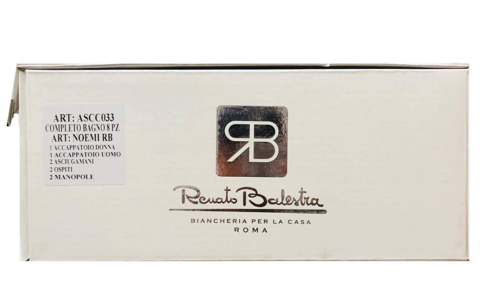Completo Bagno 8 pz Art.Noemi Renato Balestra