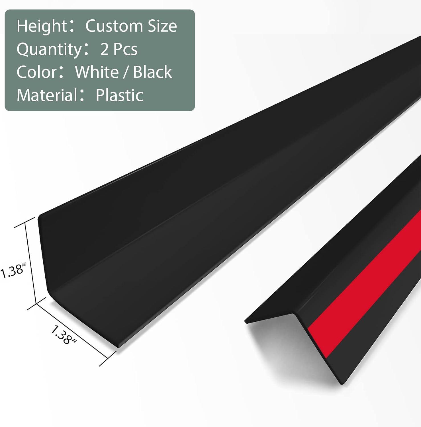 Yoolax Roller Accessories Light Blockers Widened Version (Black)