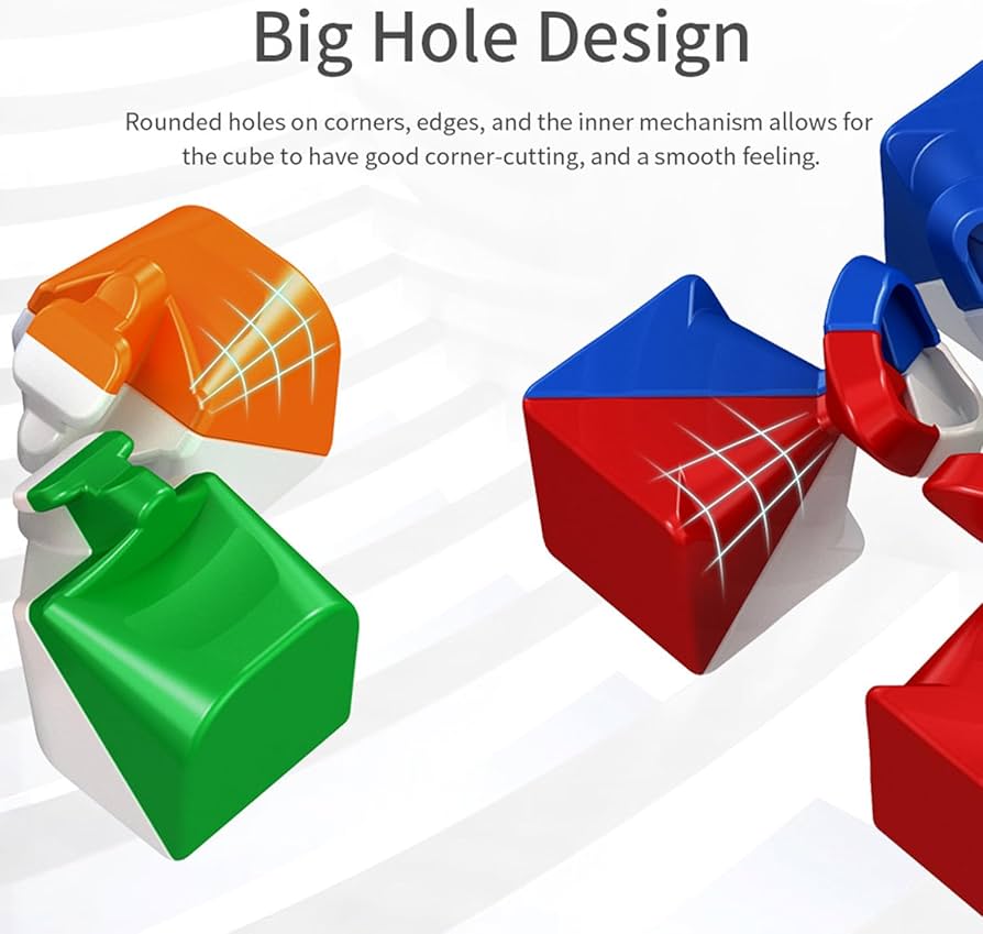 Amazon | Moyu Meil​​ong 5M スピード キューブ、ステッカーなしの