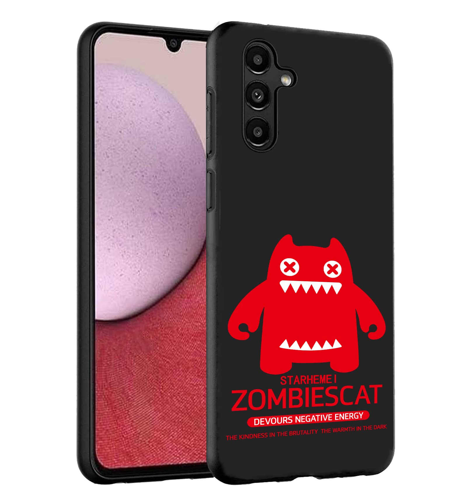 Starhemei for Galaxy A34 5G Case, Samsung A34 5G Case, TPU Slim Silicone Rubber Flexibility Soft Protective Cover Protector Phone Case for Samsung Galaxy A34 5G (Zombiescat)