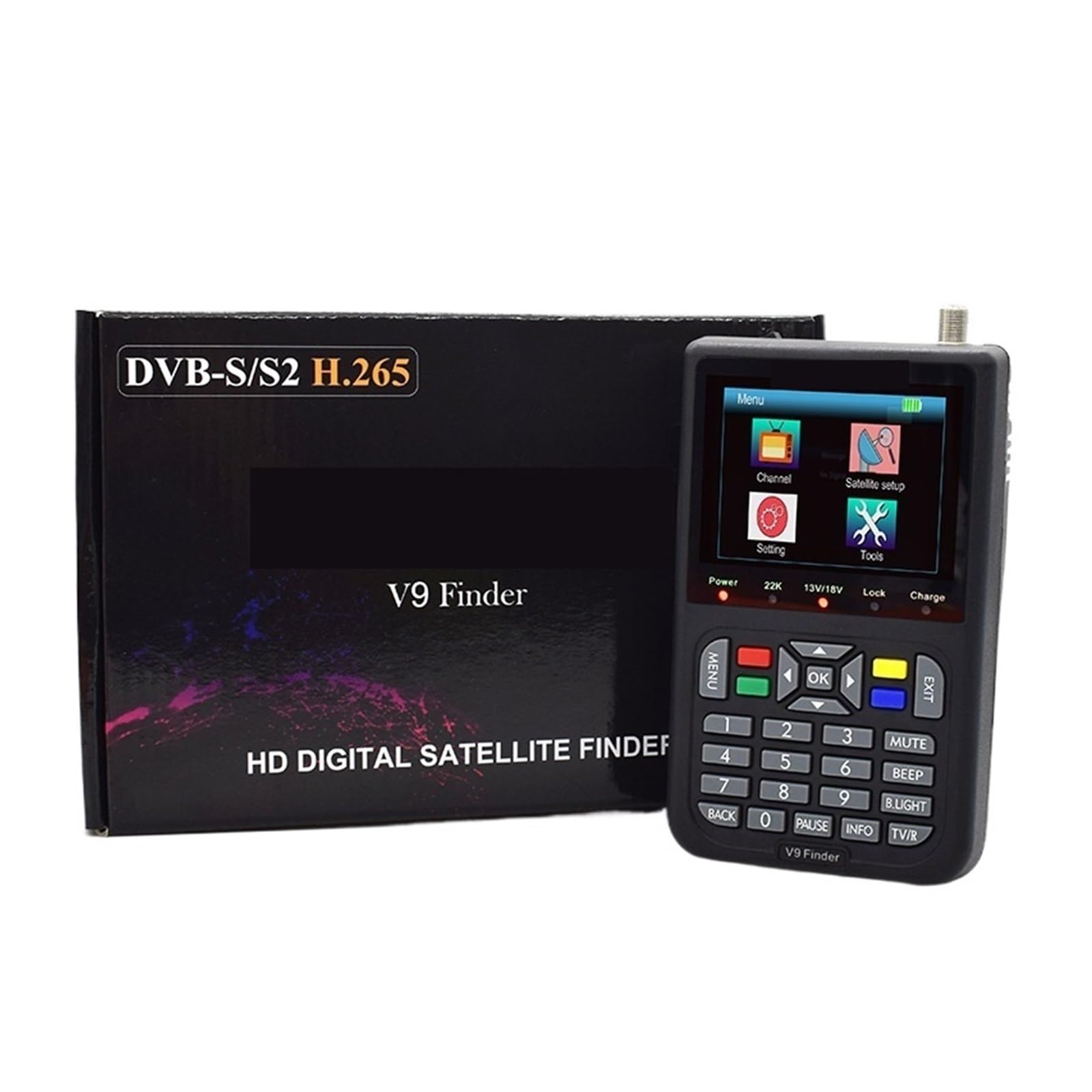 Buscador de señal satelital, Buscador De Satélite DVB-S/S2/S2X Compatible con V9