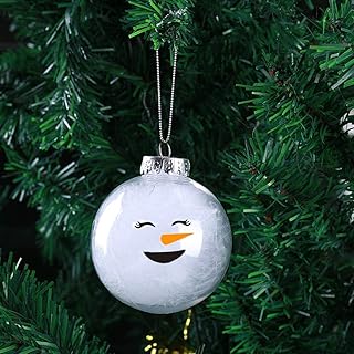 32pcs Snowman Face Stickers Small Snowman Faces Decals Vinyl Snowman Faces Cup Stickers Cute Christmas Stickers for Glass Crafts Party Supplies Home Decoration