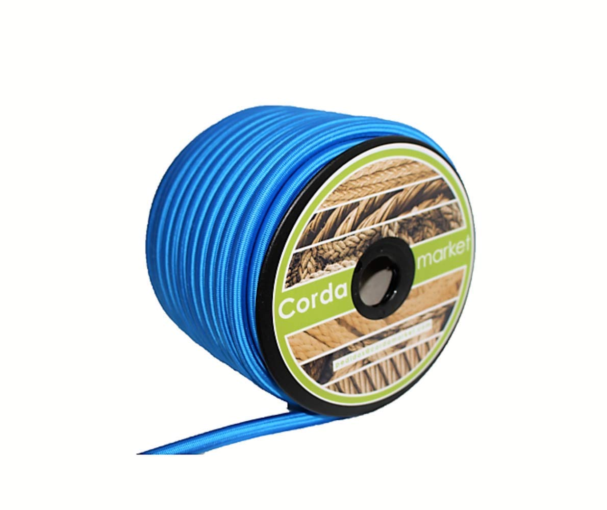 Nylon touw wit 6 mm - gevlochten - bundels 10 & 25 m Nylon touw wit 6 mm - gevlochten - bundels 10 & 25 m