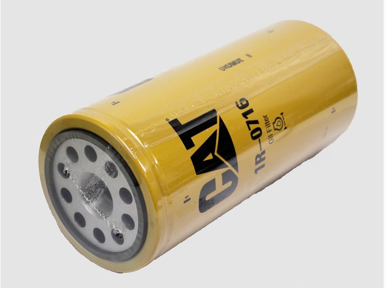 Caterpillar 1R0716 1R-0716 Engine Oil Filter Advanced High Efficiency Multipack (Pack of 2)