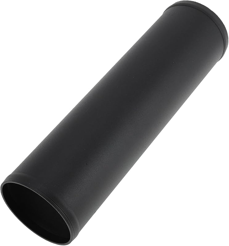 Tubo reto de intercooler HEROFFIX em alumínio 6064 preto, 89 mm – 1 unidade