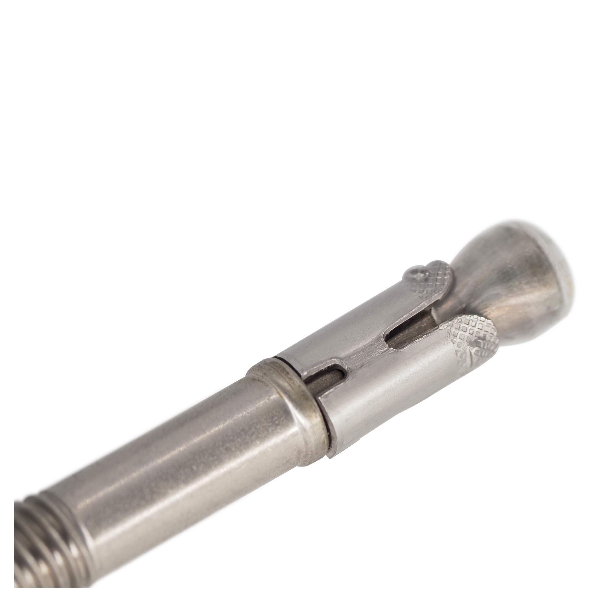 BA PRO A4, 10xSchwerlastanker M16-50-70/170, Bolzenanker Edelstahl, Mechanischer Schwerlastdübel, Metalldübel Option1, Länge 170mm