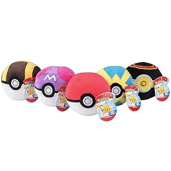 Amazon.co.jp: PoKéMoN ポケモンボール ぬいぐるみ 5個パック