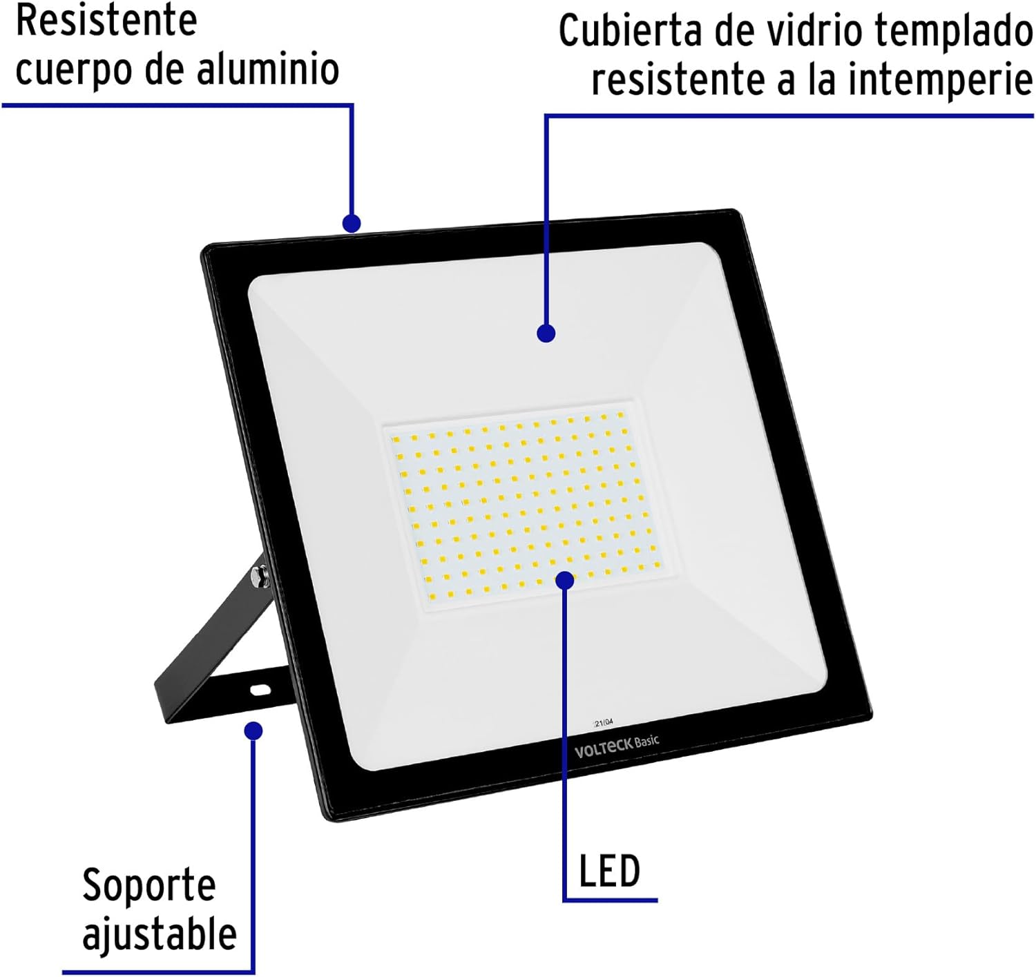 Ultra thin LED reflector 100 W