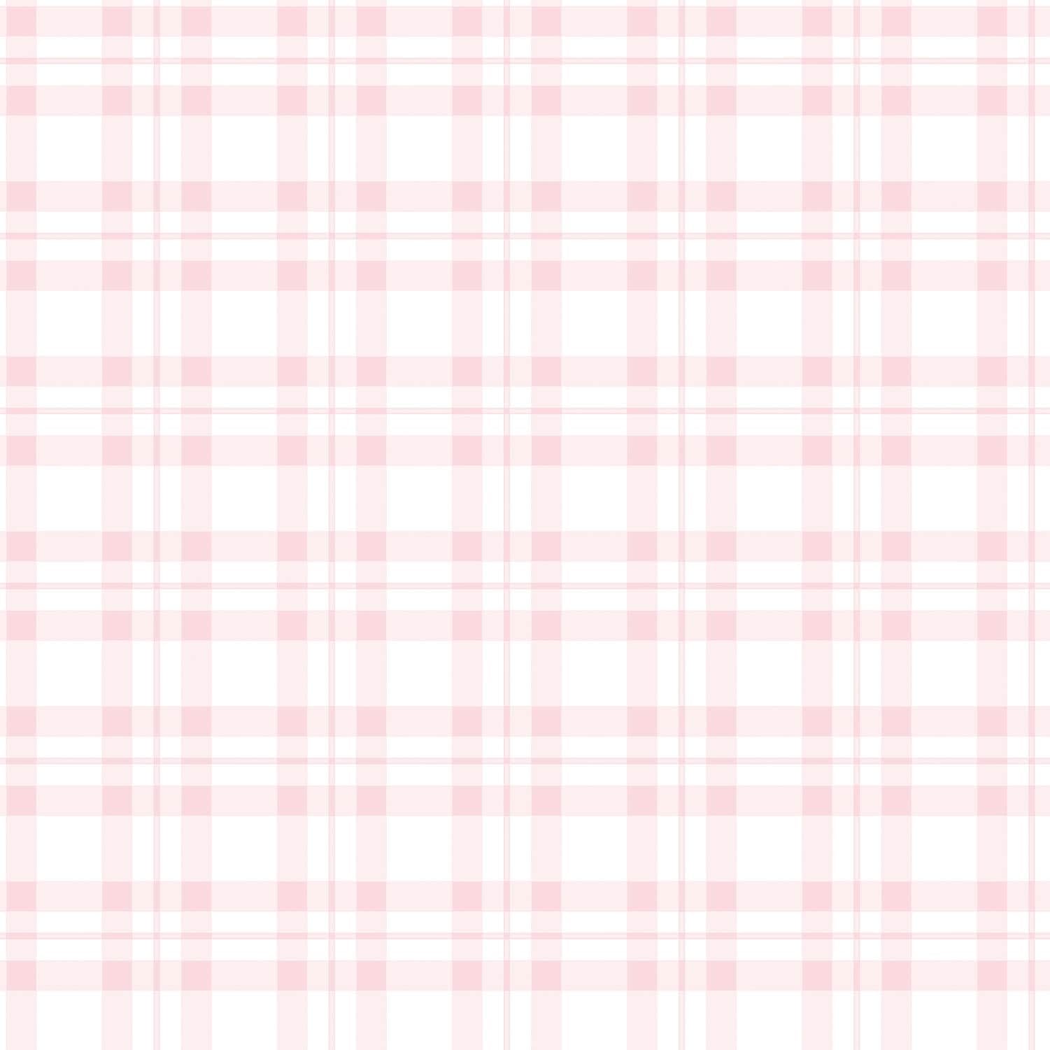 G78396 - Tiny Tots 2 Plaid Pink Galerie Wallpaper