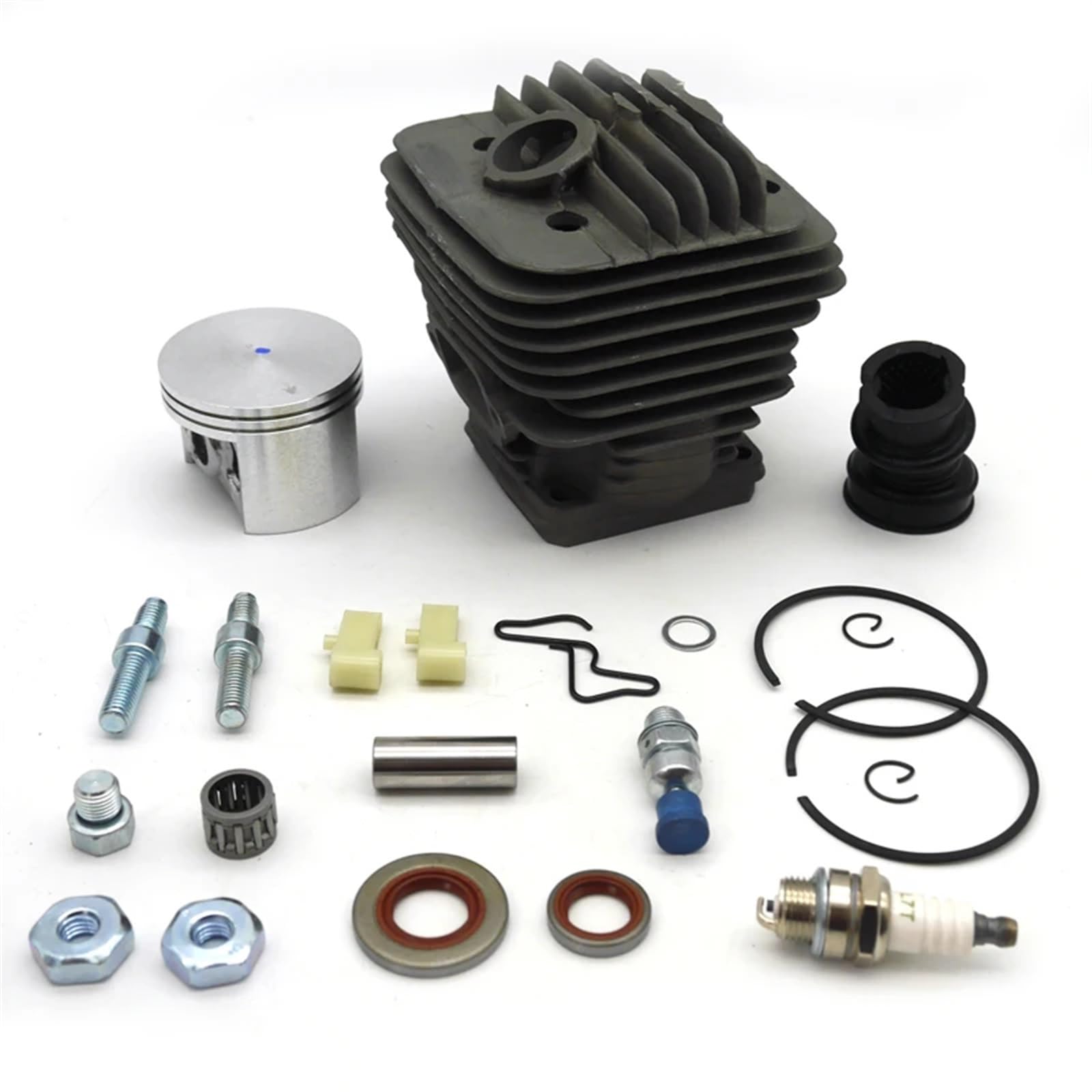 Kit de Sello de Aceite del colector de admisión del pistón del Cilindro de 54 mm y 56 mm for STIHL, MS660 066 MS 660, repuestos for Motosierra de jardín Pistón de cortacésped(54MM)