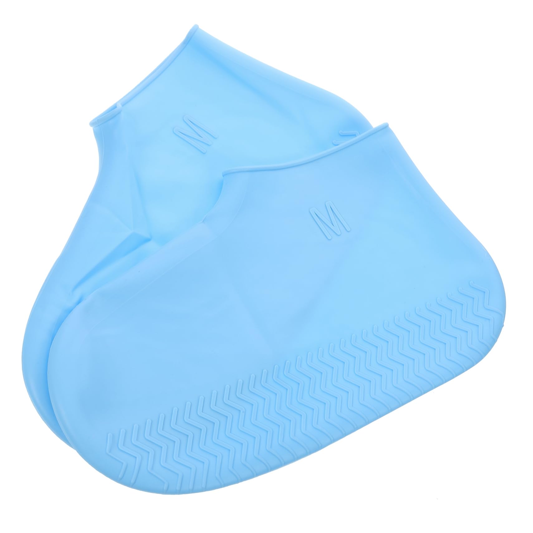 POPETPOP Couvre-Chaussures Imperméables en Silicone Antidérapants et Résistants à l'usure pour Chaussures Unisexes, pour Camping et Loisirs, Lot de Couleur Aléatoire